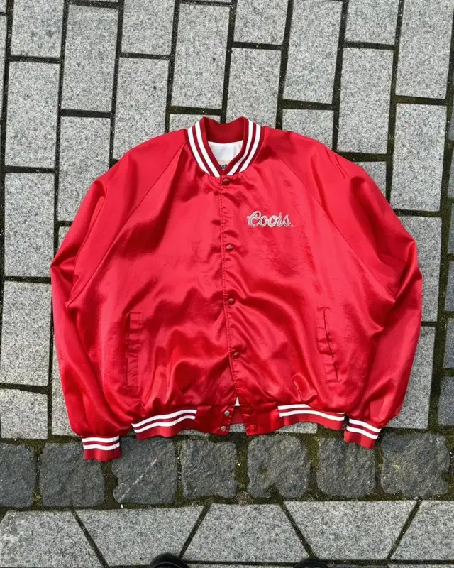 90s usa made 빈티지 사틴자켓