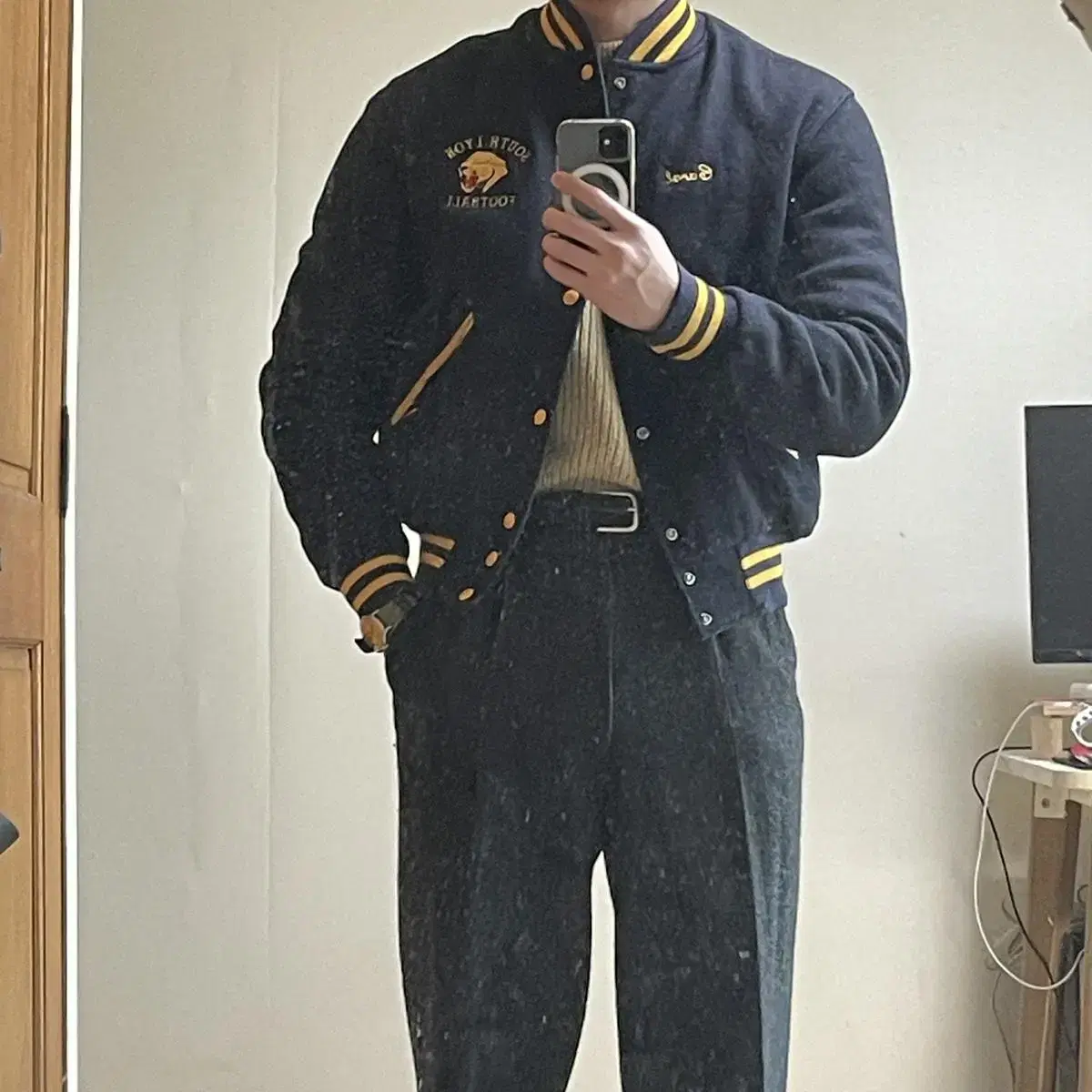 American-made Holloway Varsity Jacket