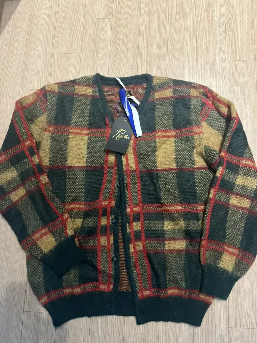 Needles Genuine Mohair Cardigan New in XL