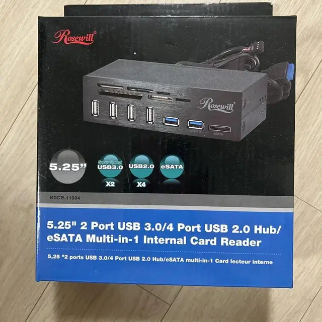 PC USB 멀티허브(ROSEWILL-RDCR110004)