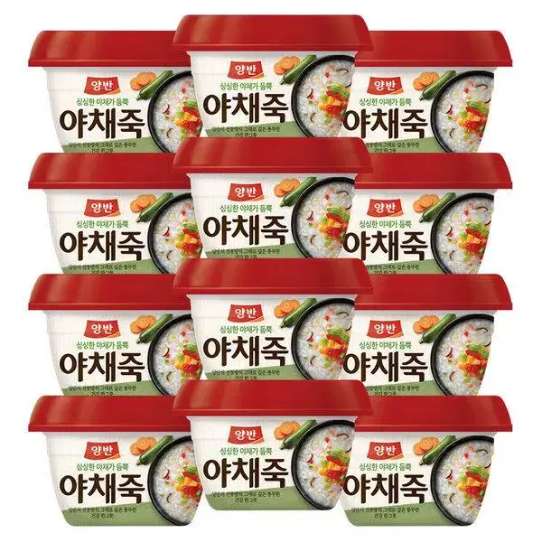 무료배송-동원 양반 야채죽 285g 12개