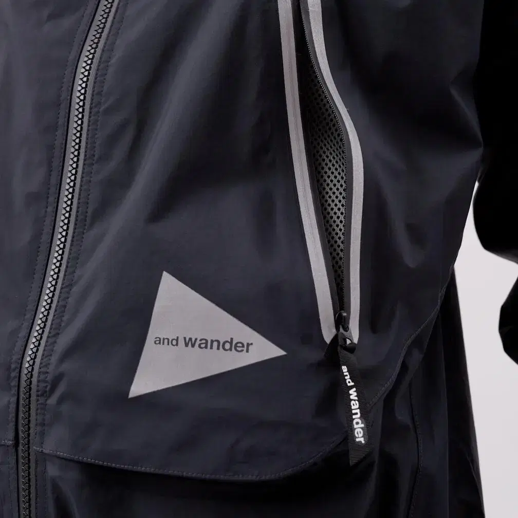 And Wander - Loose Fitting Rain Jacket