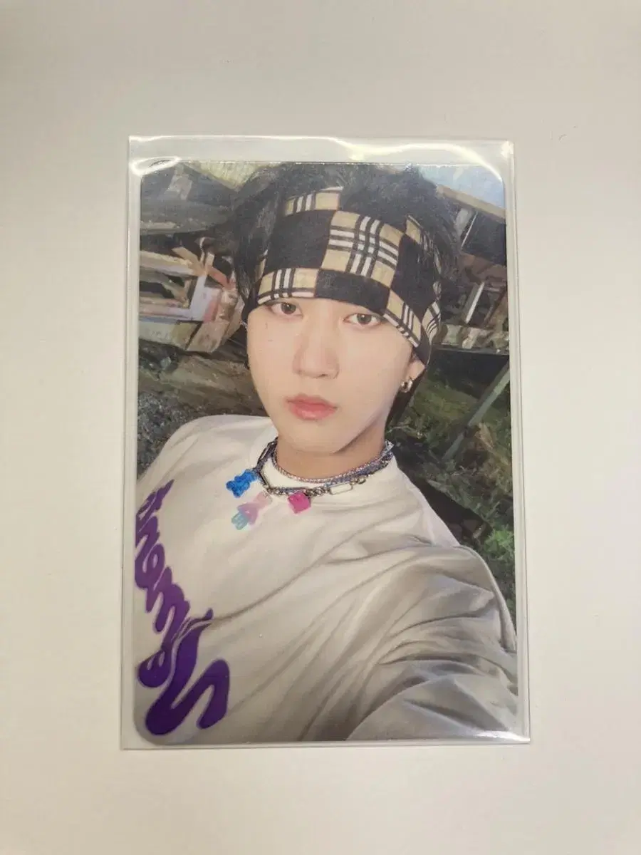 Skz no e.ji changbin photocard