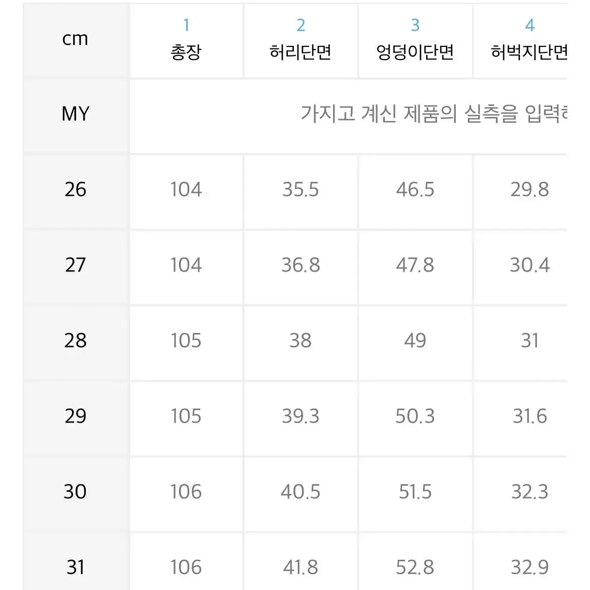 무탠다드 레귤러 데님 라이트 인디고 29