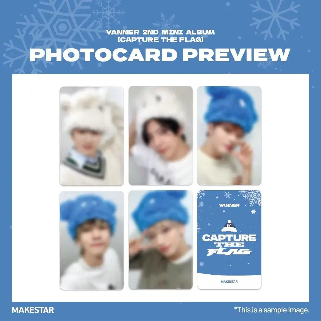 Vanner makestar unreleased photocard (furry ver)