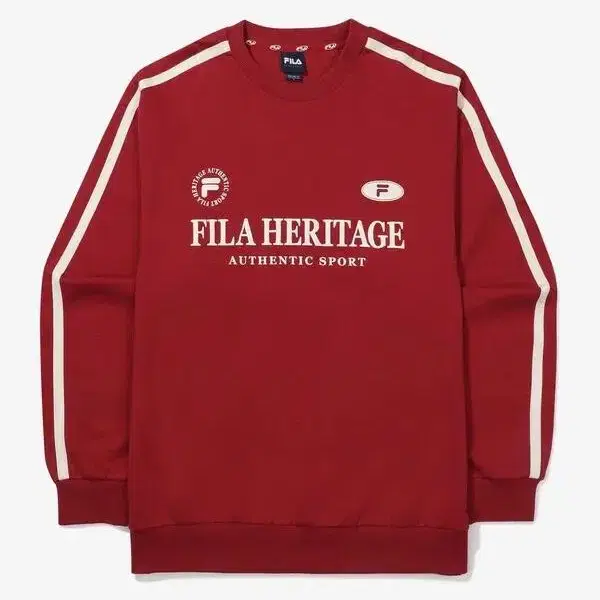 [FILA] 휠라 온라인단독 로고포인트 유니폼 맨투맨 90 S