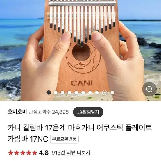 카니칼림바(CANI Kalimba) 17음계