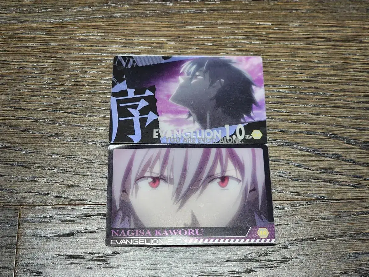 2 Evangelion Kaoru Wehasu Kards