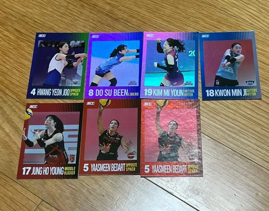 Women's Volleyball KOVO Card Parallel Version