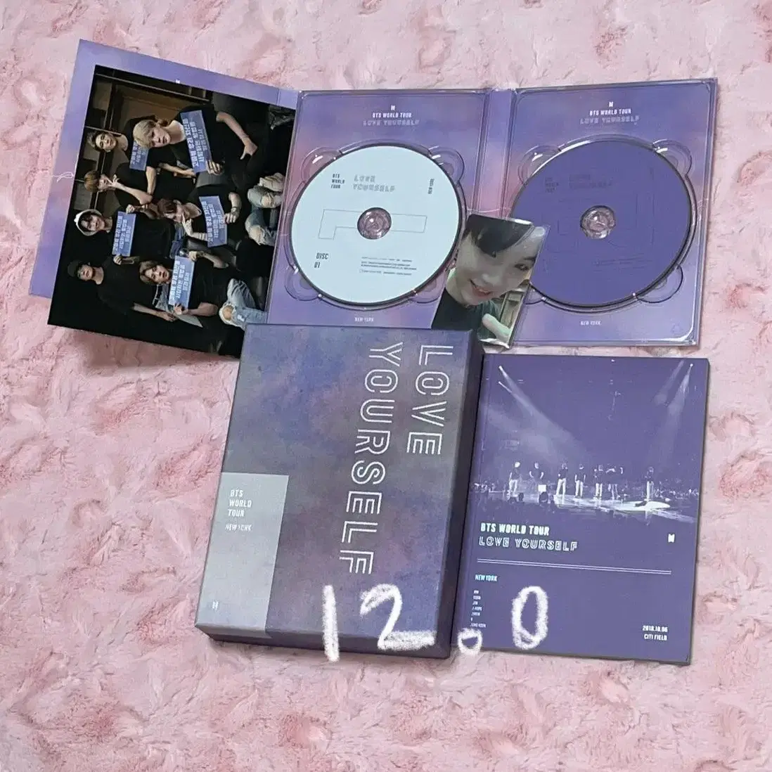 방탄 럽셀 뉴욕 dvd 디비디 슈가 포카 풀셋