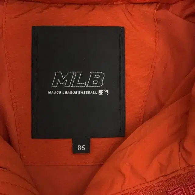 MLB 뉴욕양키즈 오렌지 패딩 85