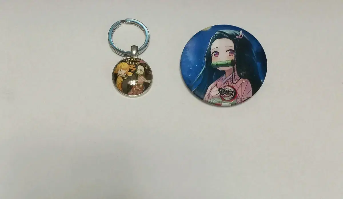 Demon Slayer Xen Itzu Nezuko keyring Canbadge