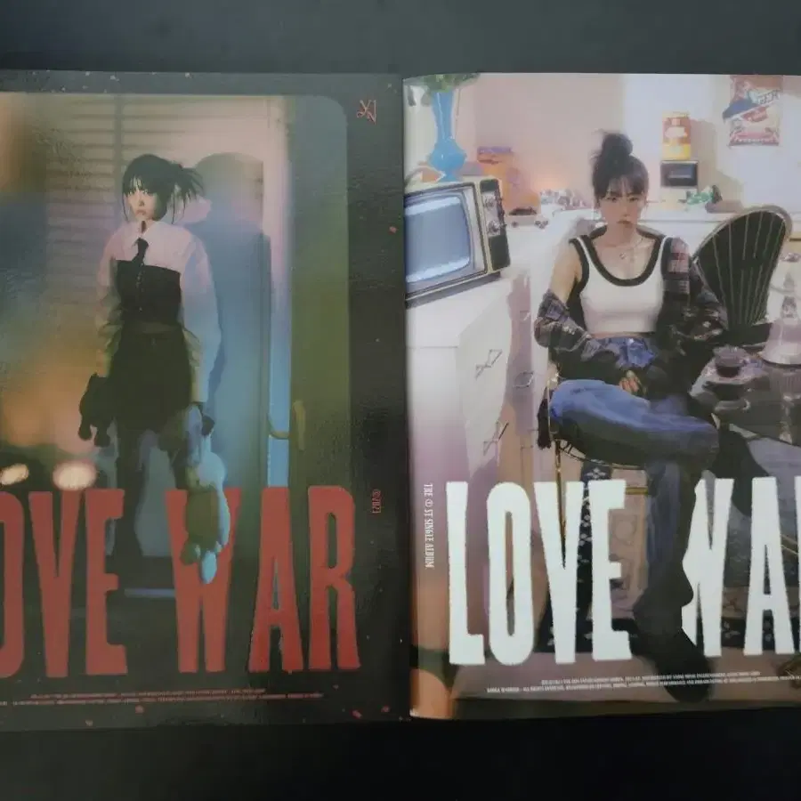 최예나 Love war 앨범 세트