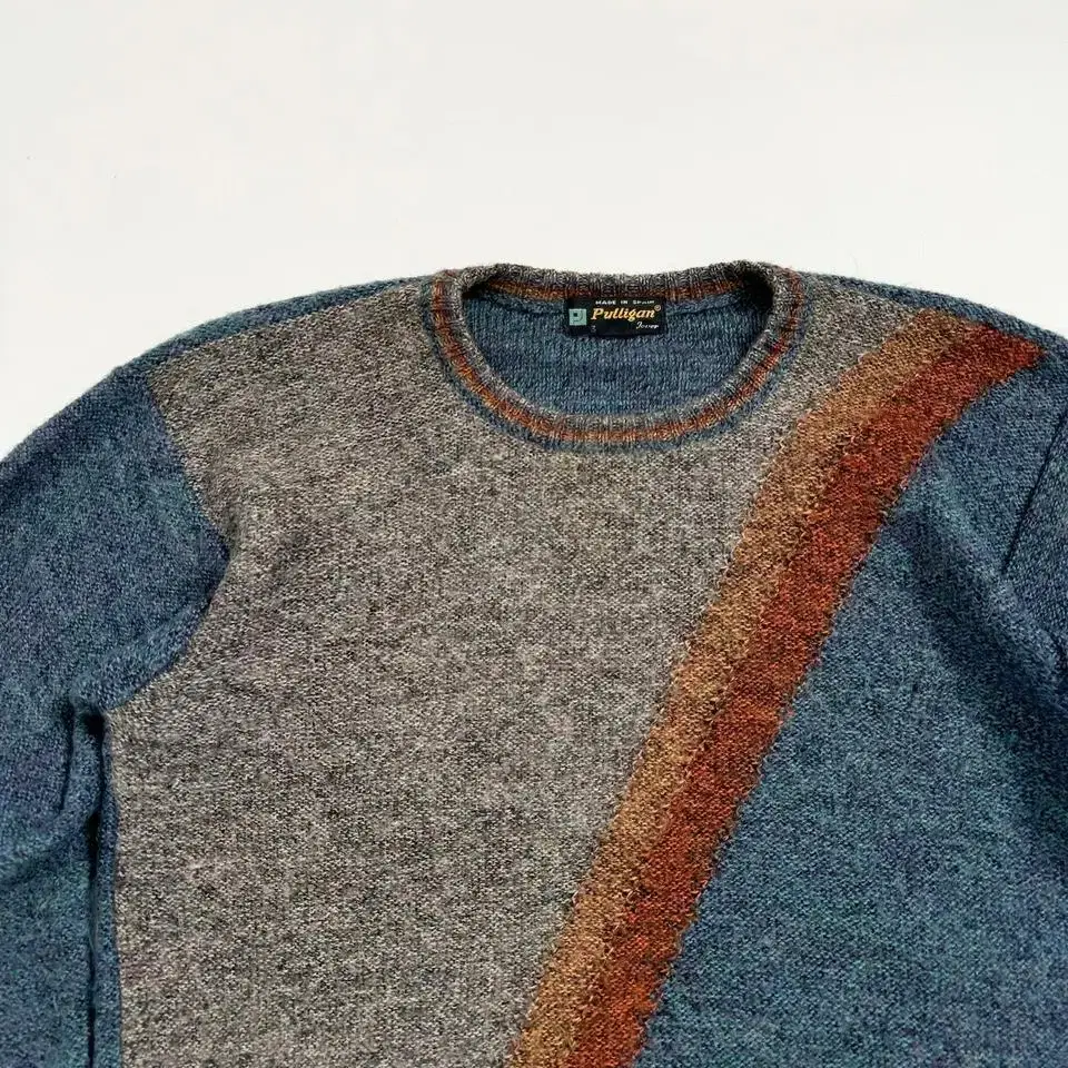 Vintage Slant pattern knit