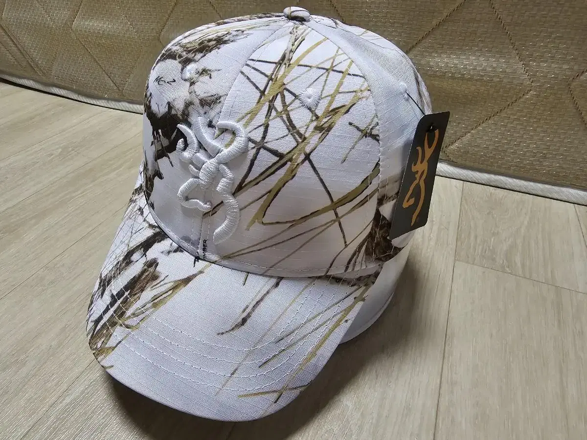 브라우닝 헌팅캡 Realtree Snow Camo