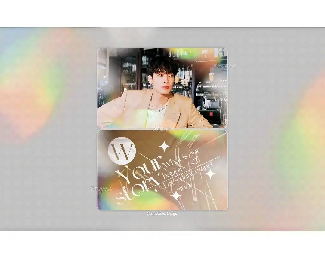 2+1)Seventeen wonwoo Your Story unofficial goods Sell photo cards