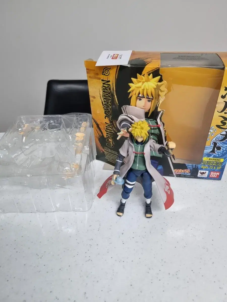 Vahn SHF Naruto Namikaze Minato Figures