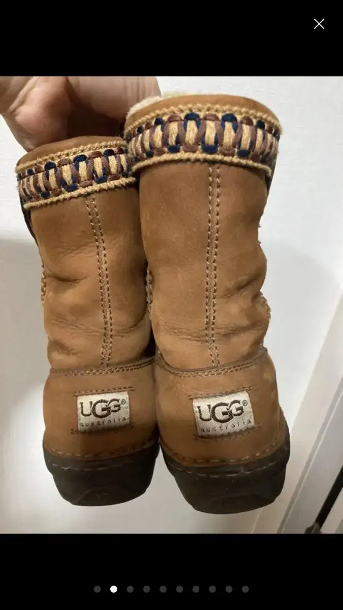 UGG 어그 부츠 정품 225 디자인 이쁘고 따뜻 구하기 힘든 사이즈