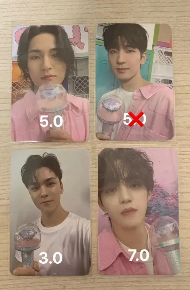 2023 seventeen Carran wonwoo Essex mingyu vernon photocard Buncheol