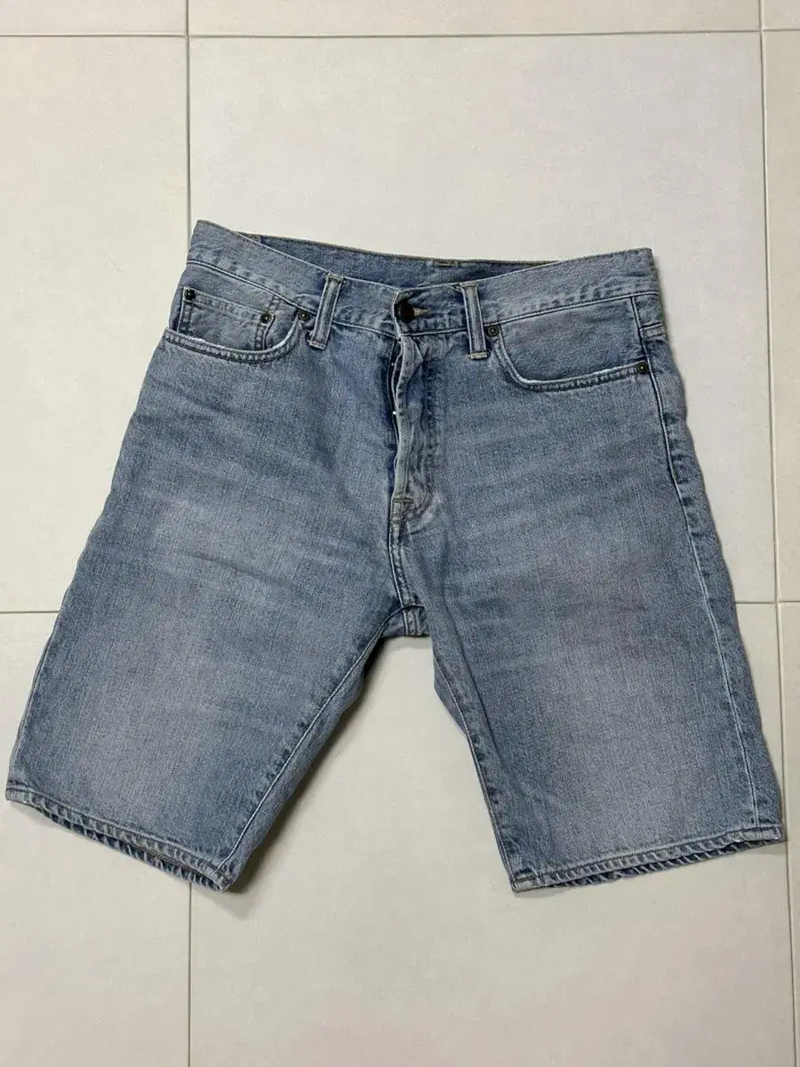 Calhart Klondike Denim Shorts Size 31