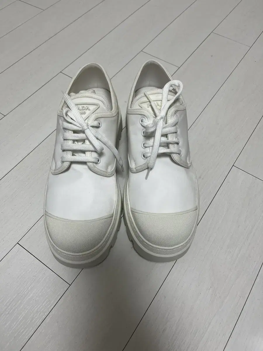 Prada nylon gabardine sneakers