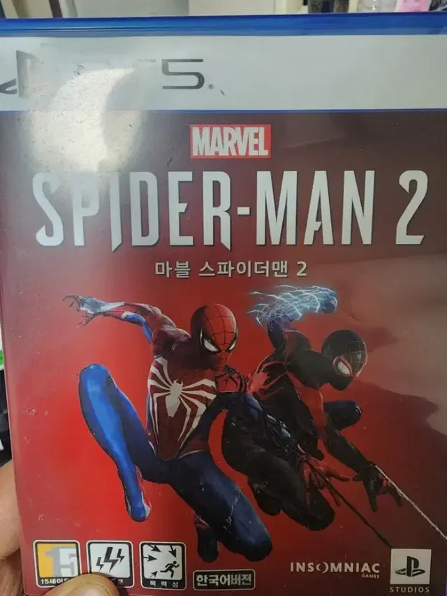 PS5 플레이스케이션5 스파이더맨2 중고 택포!!