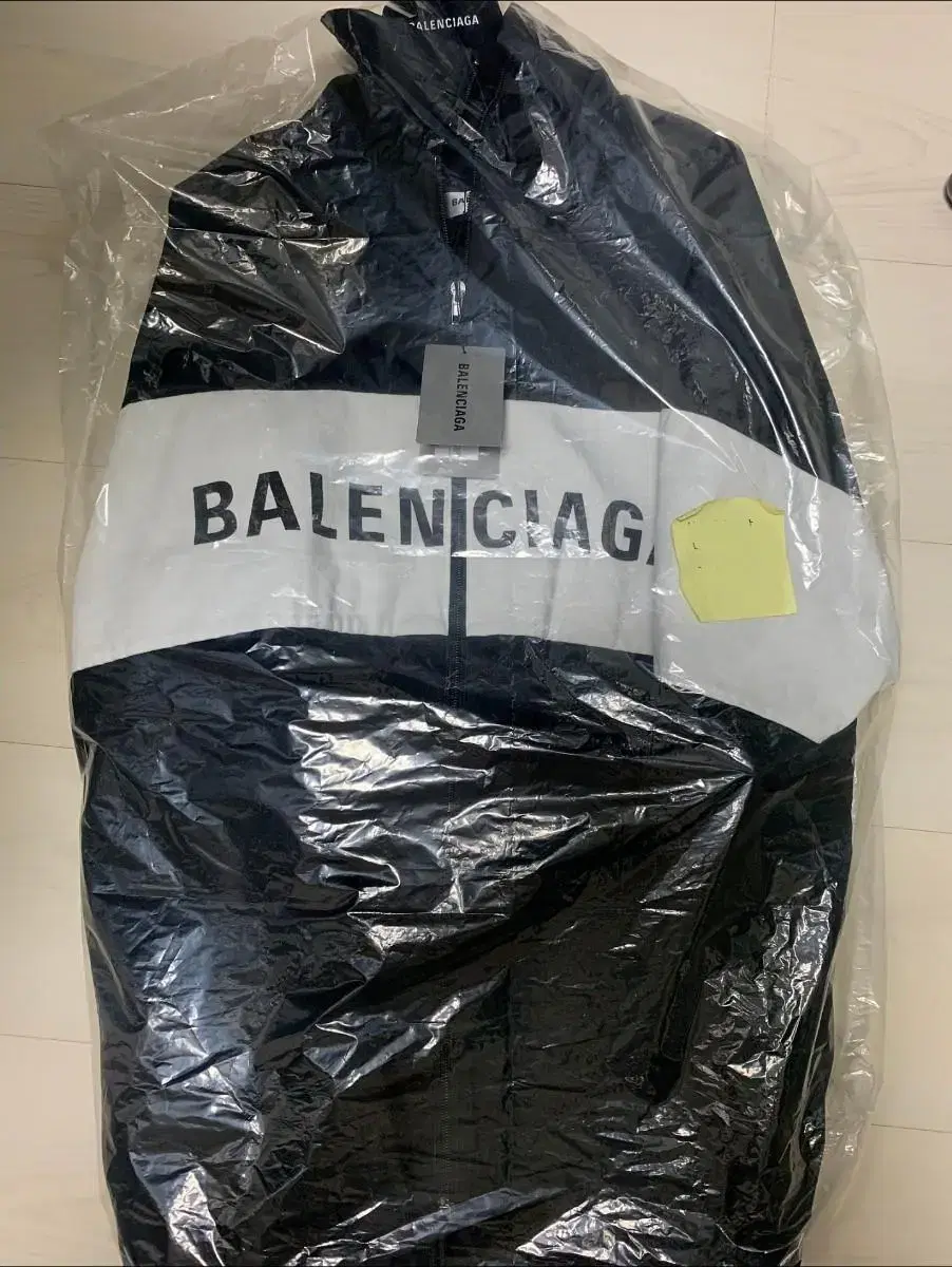 [36] Balenciaga Denim Poplin Jacket Black S-class