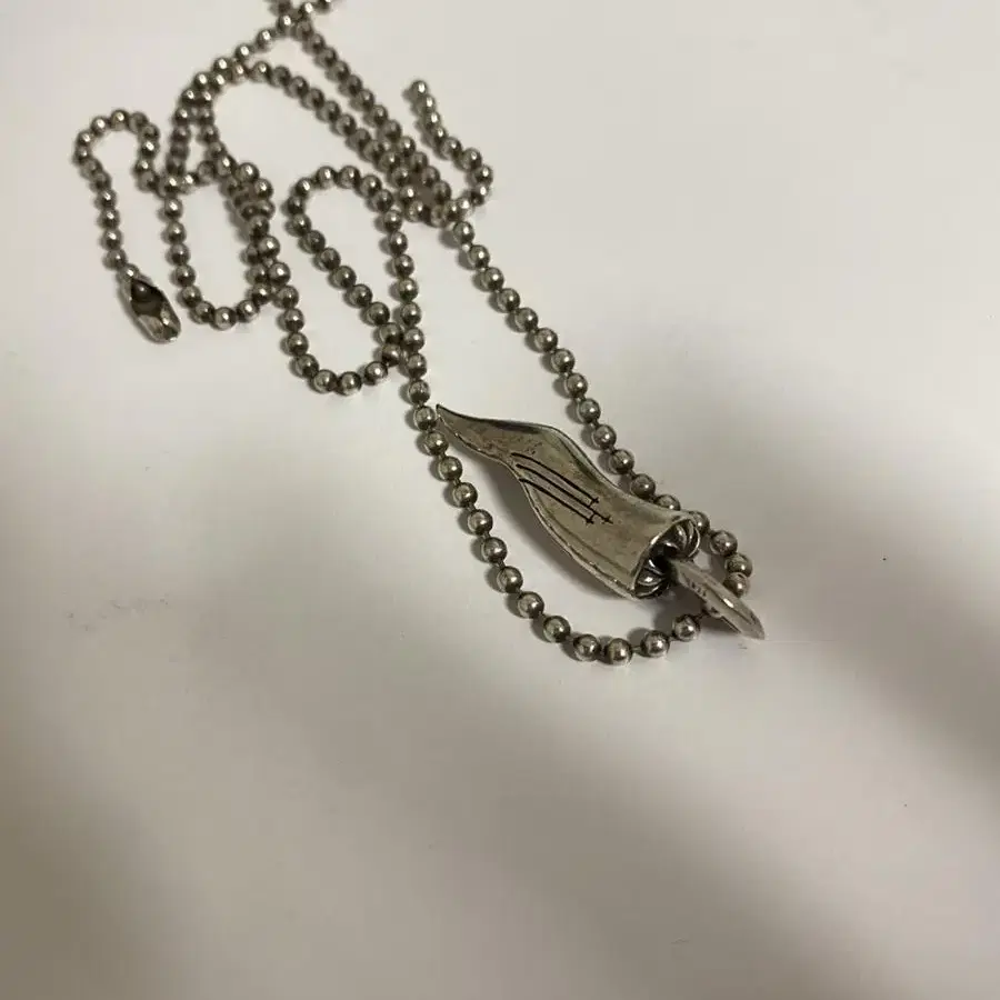 CHROME HEARTS Silver Necklace 크롬하츠,크롬하츠목걸이,크롬하츠펜던트,발렌시아가 on Bunjang ...