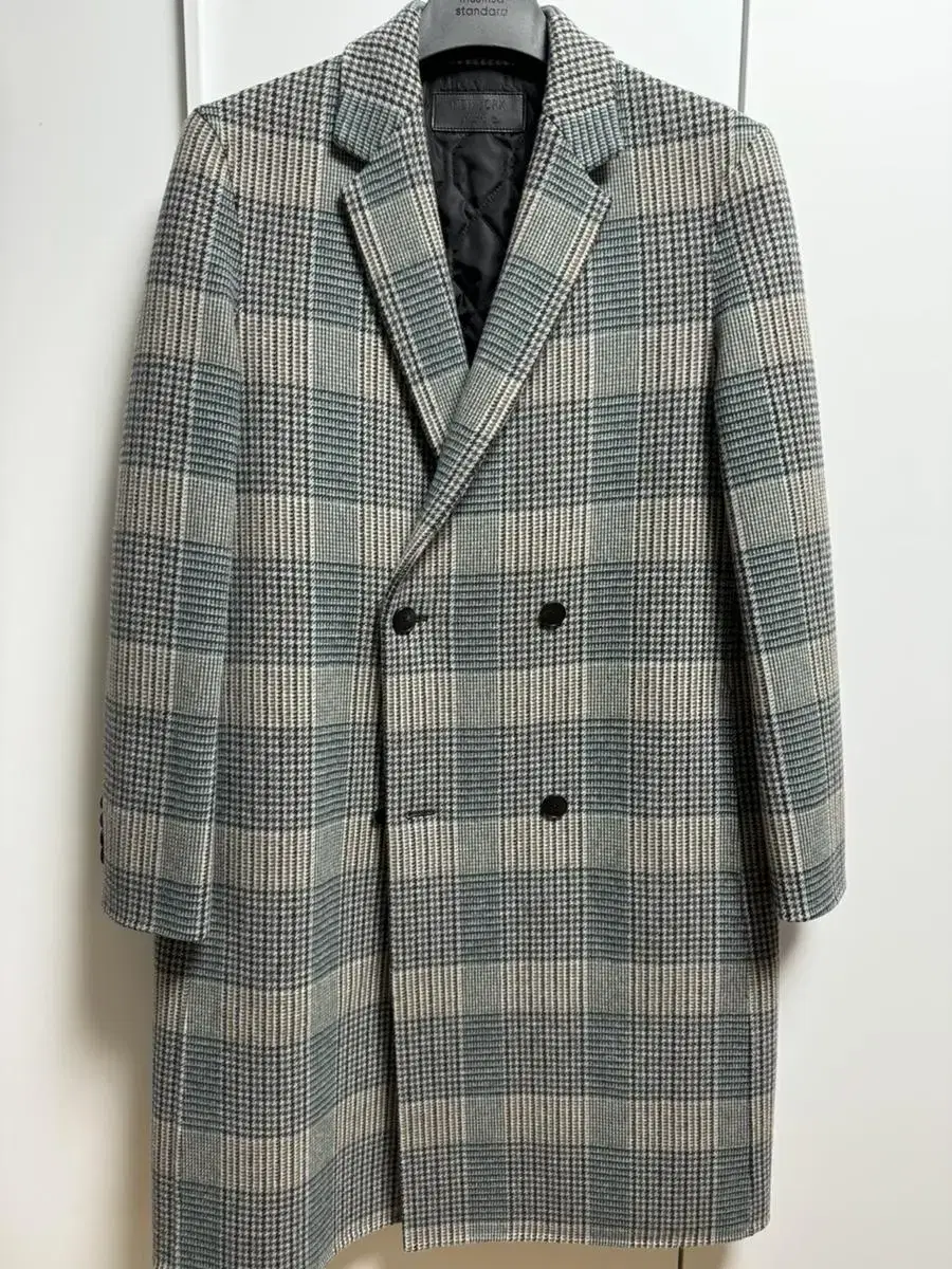 Jil Stuart Check Double Coat (size S)