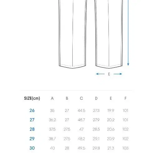 [새상품]무텐다드 스트레이트 데님 팬츠 [라이트 인디고] 36