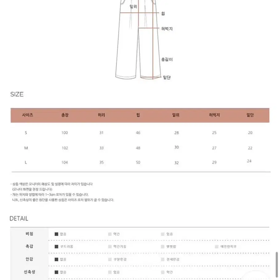 데님 와이드팬츠 s