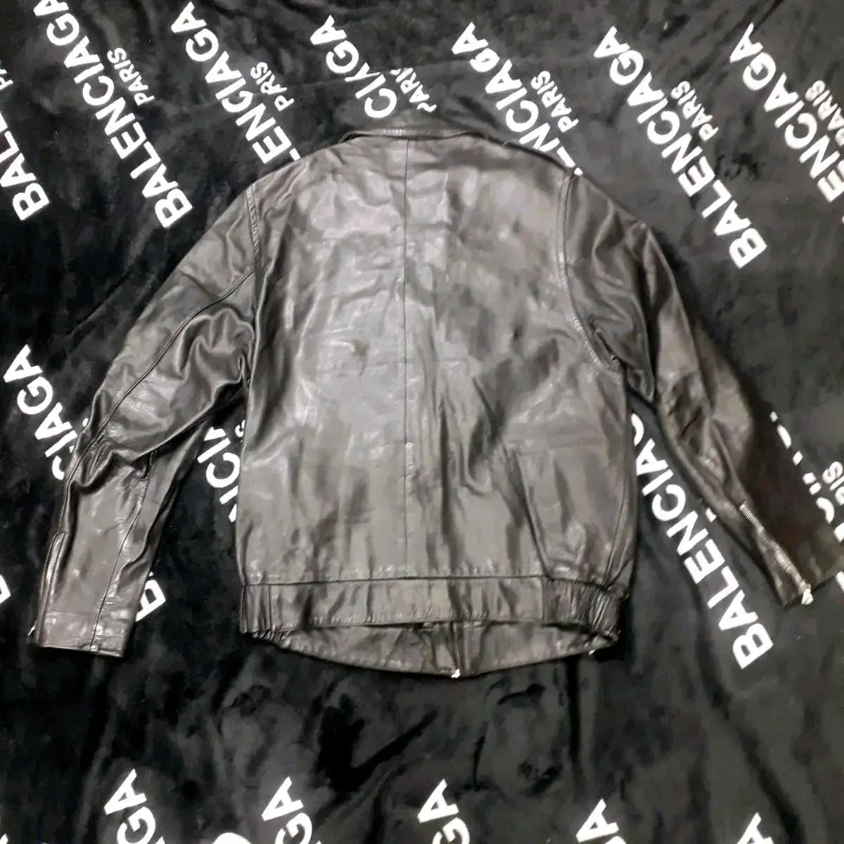 German Police  Leather Jacket