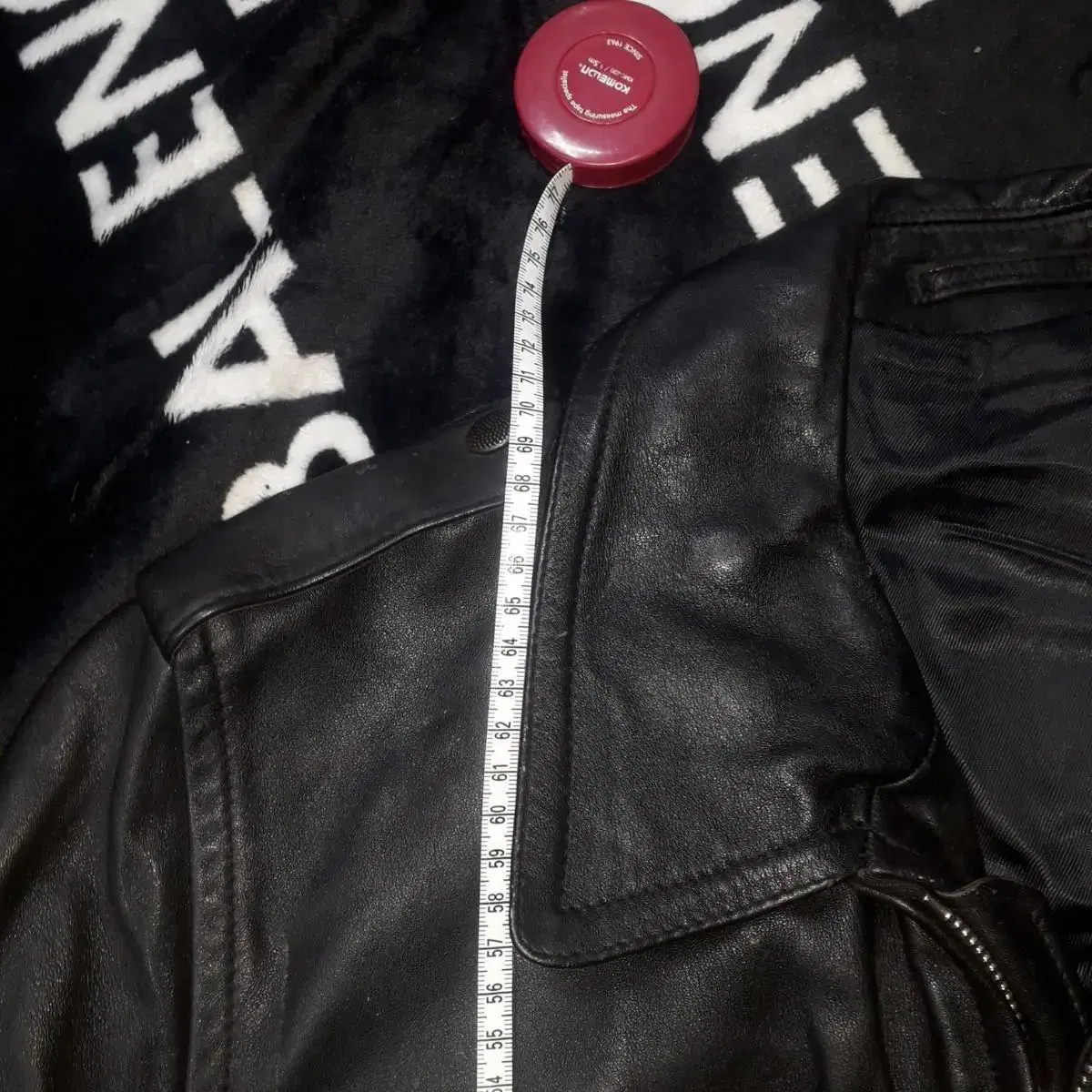 German Police  Leather Jacket