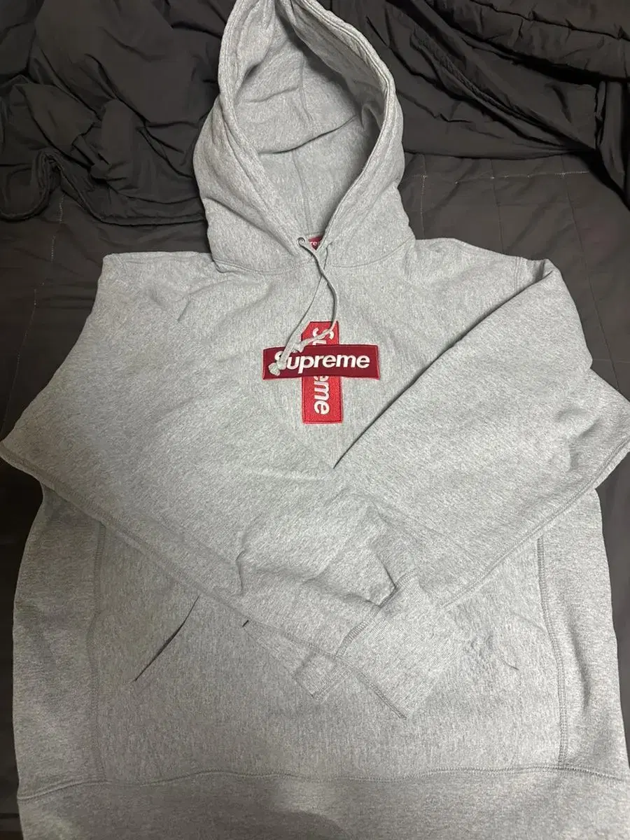 M Supreme Cross Box Logo Hoodie