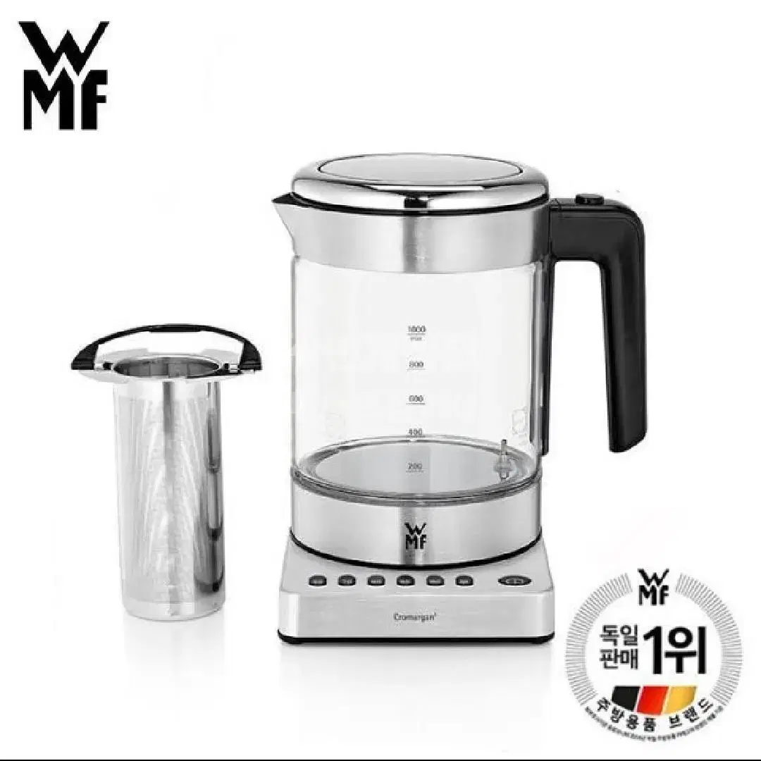 WMF 투명 유리 티포트 케틀 전기포트 1L 독일 가전