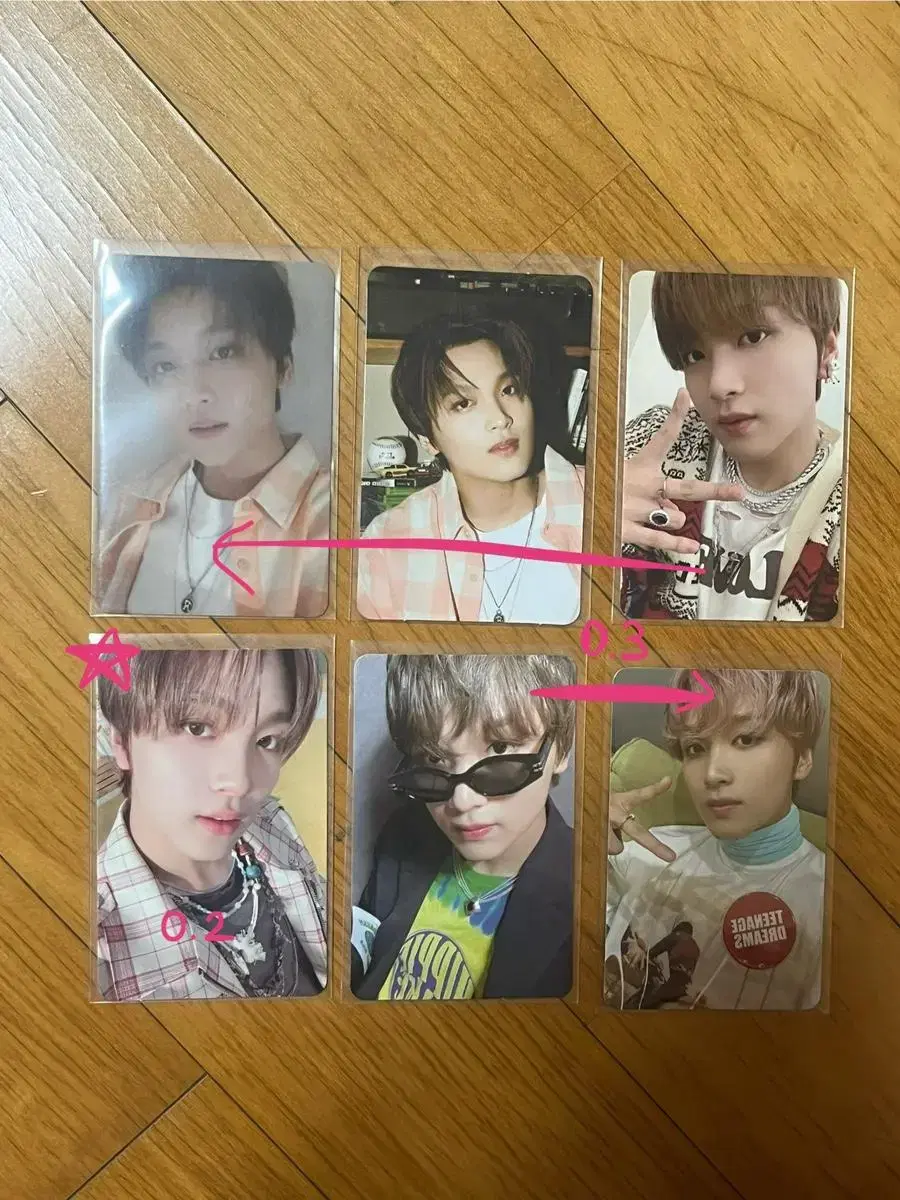 NCT Dream nct 127 haechan lee donghyuk photocard WTS