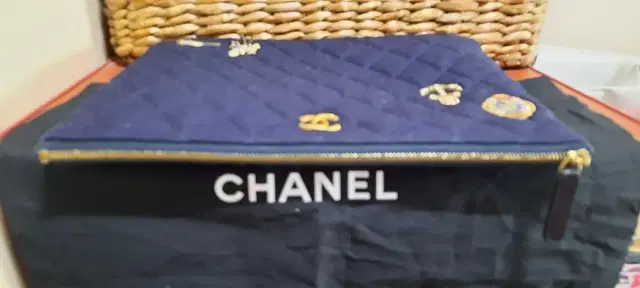 샤넬 백 클러치백 Chanel Navy Blue 가방 가격인하