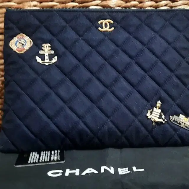 샤넬 백 클러치백 Chanel Navy Blue 가방 가격인하