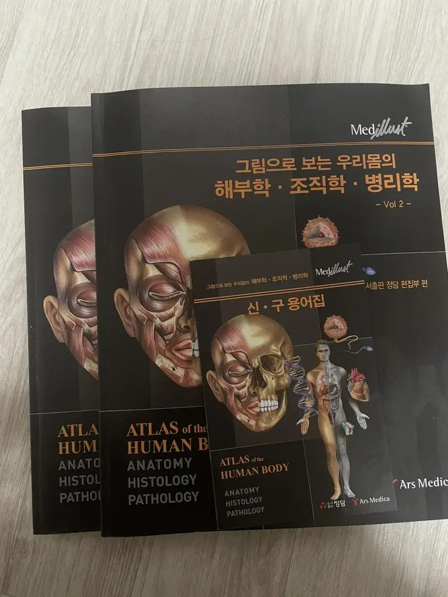 해부학 조직학 병리학 인체 구조와 기능 간호학과 책