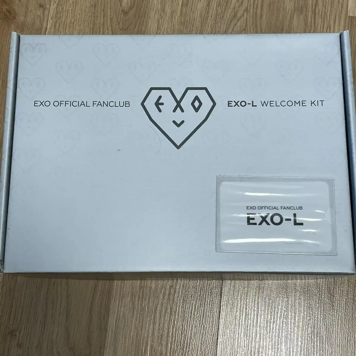 exo 엑소엘 1기 공식 팬클럽 키트