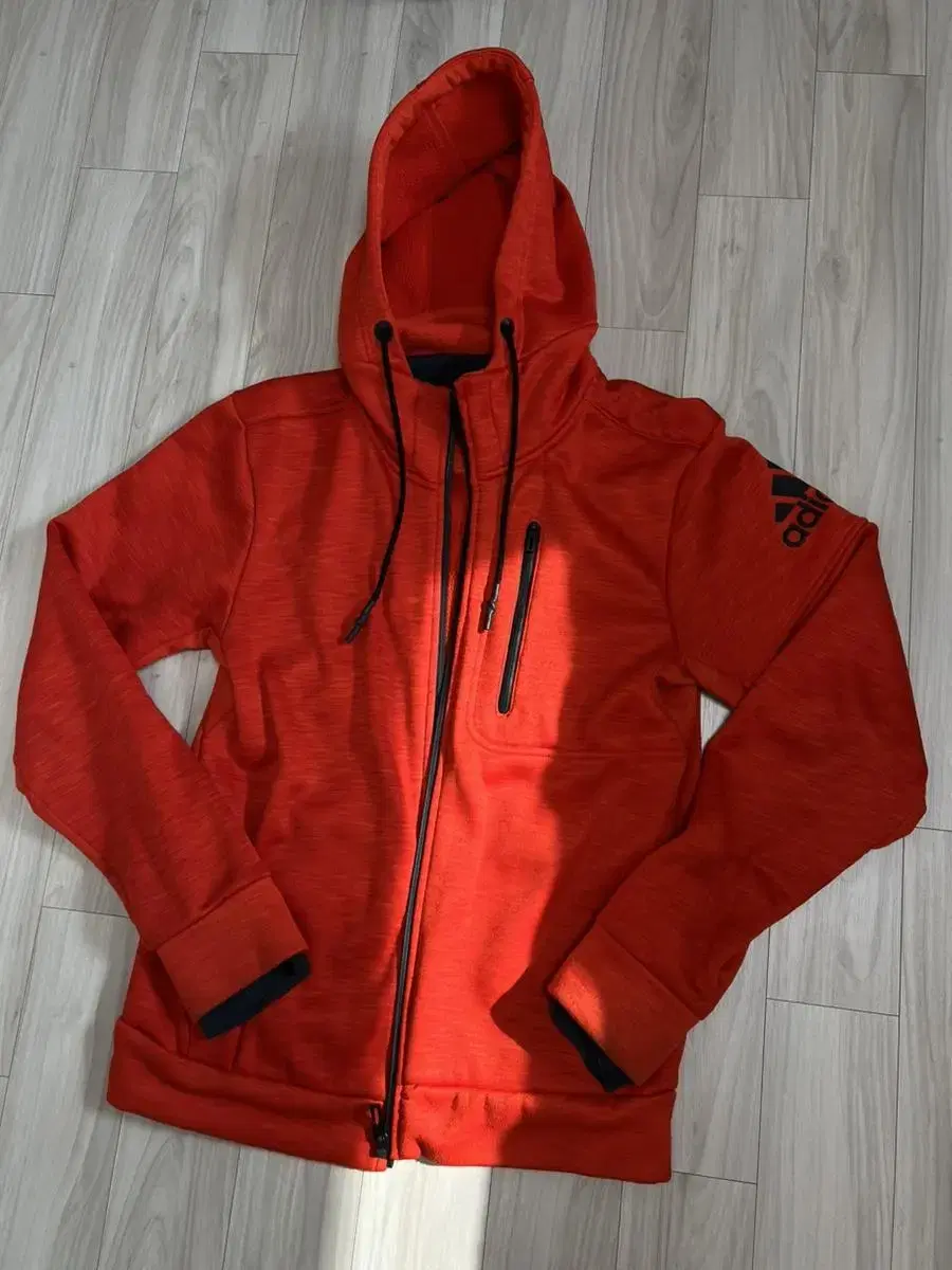 Adidas Hooded Zip-Up Sweatshirtm(95)