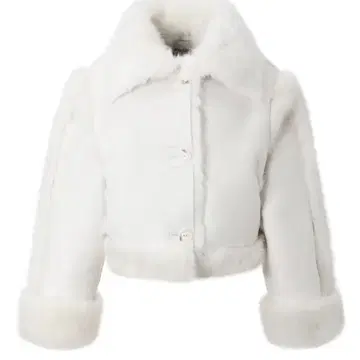 threetimes(スリータイムズ) メレンゲ ファージャケット threetimes スリータイムズbunny fur coat ファーコート