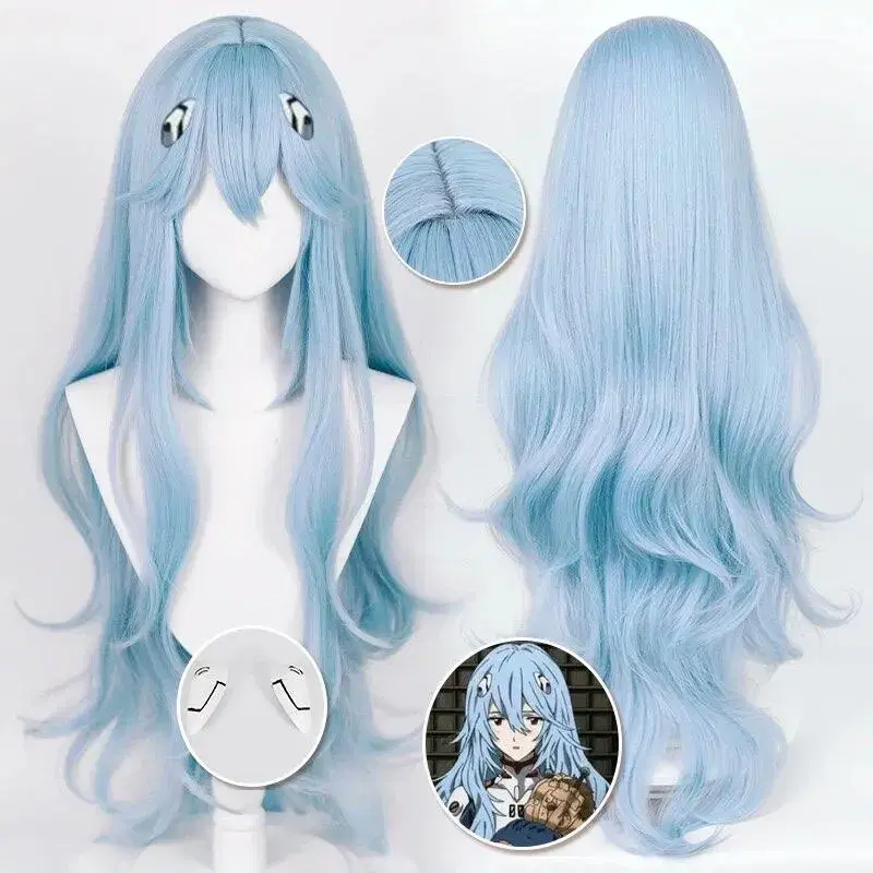 Evangelion lay long hair wig cosplay ayanami lay new movie version