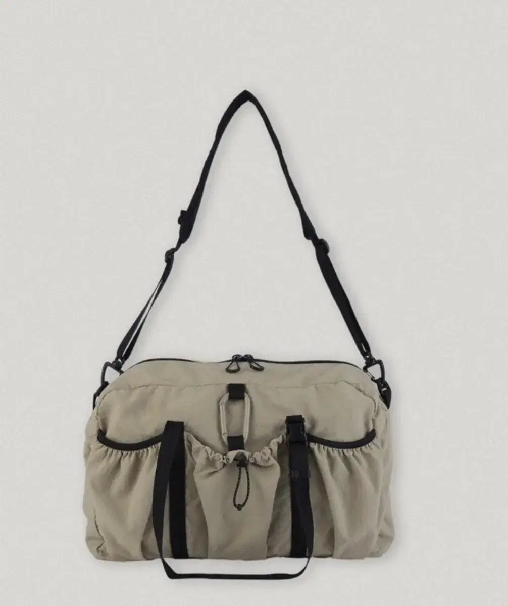 Smooth Boston Bag Beige