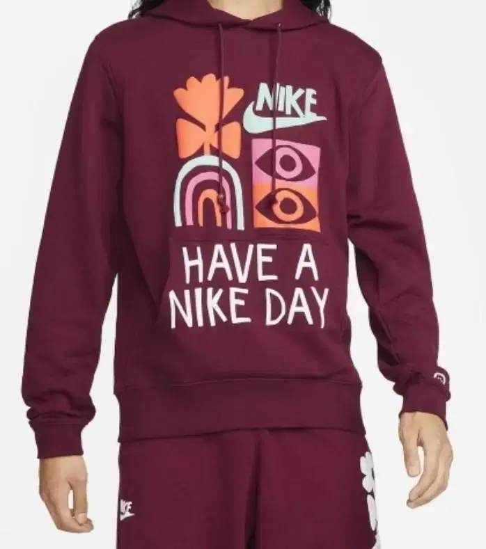 (New)Nike French Terry Pullover Hoodie L(100)