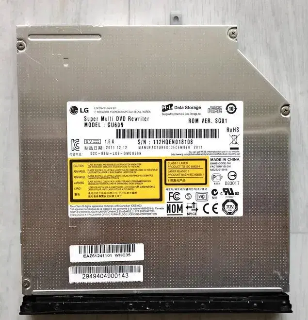 LG GU60N 노트북 DVD-RW