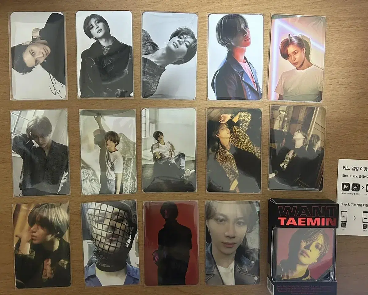 Shinee taemin Wanted kihno bulk WTS