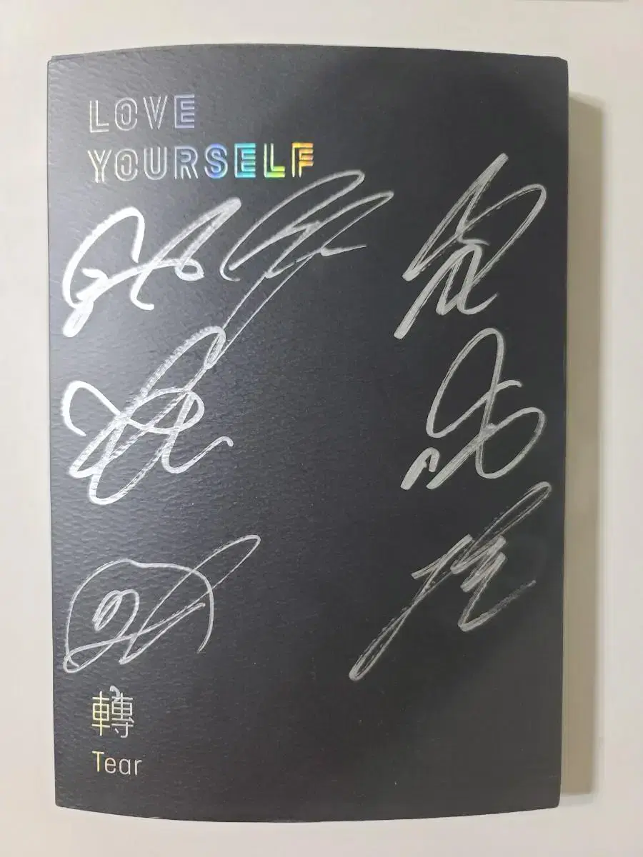 Bangtan Rubsell LoveYourSelf Tier sign album Sells