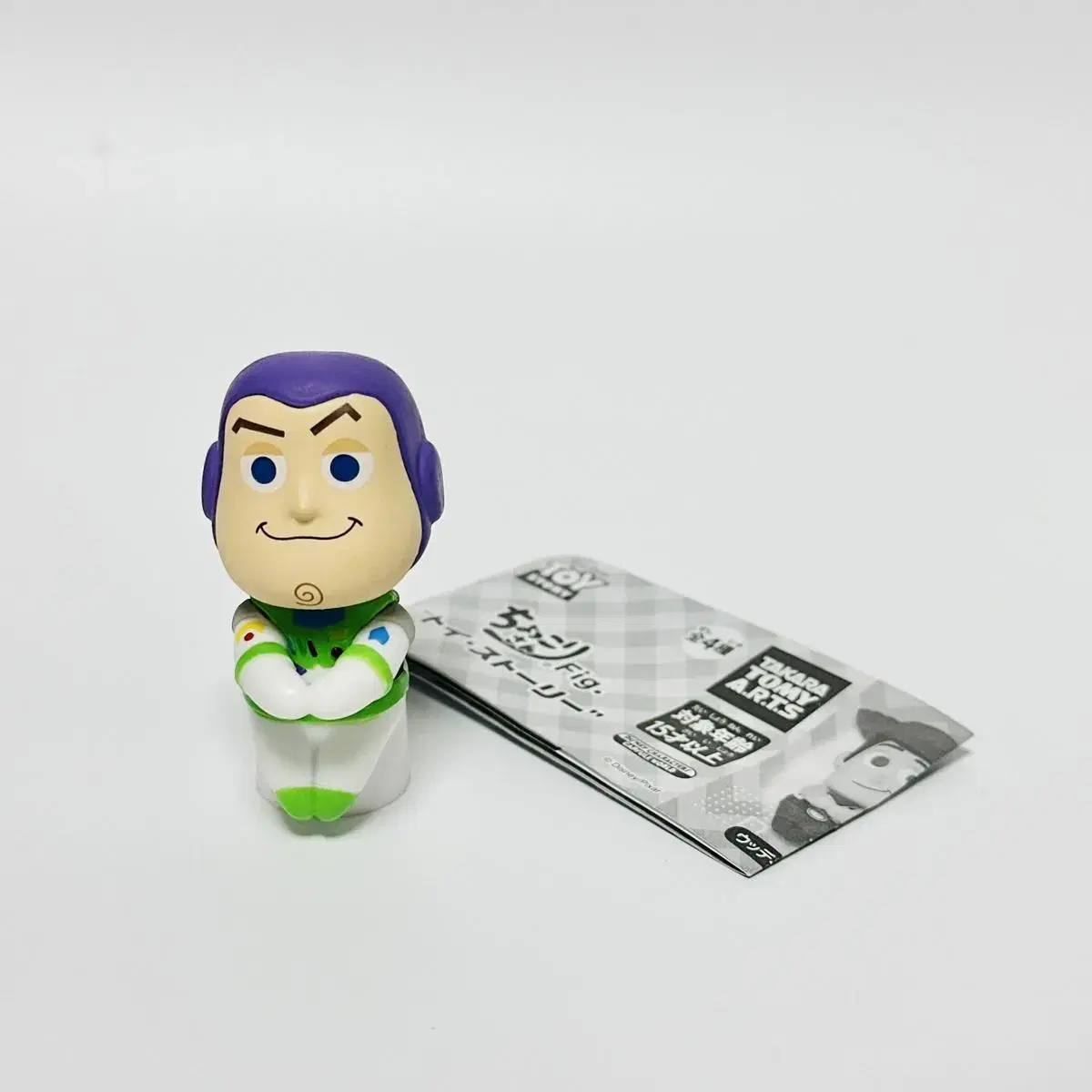 Sold) Takaratomi Toy Story Buzz Chocori Statue Capsule Toy Gacha Figure