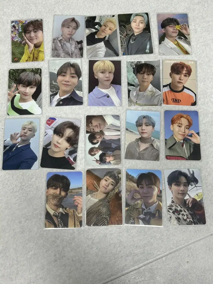 Seventeen photocard Unpo bulk wts jeonghan jun seungkwan hoshi Seungchul